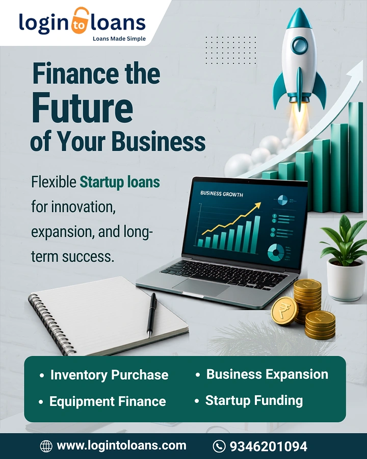 Personal & Business Loans creative ad: Rocket visualizes business growth financing
