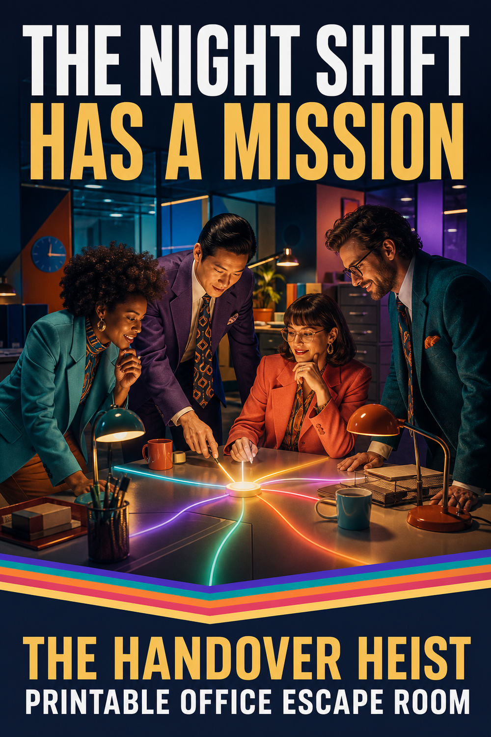 Story: Printable escape-room heist narrative