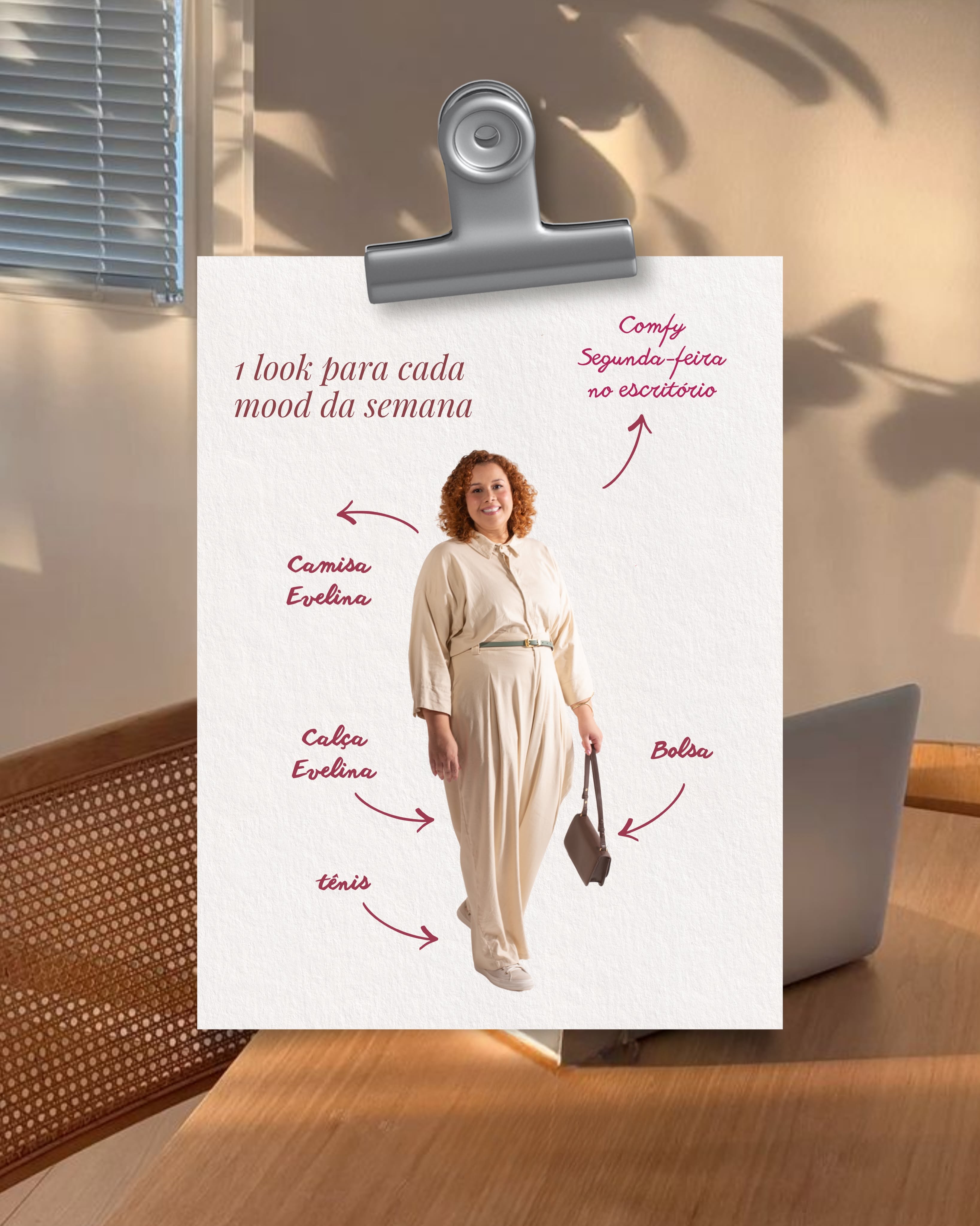 Instagram post: Weekly mood map makes outfit useful, slide 1