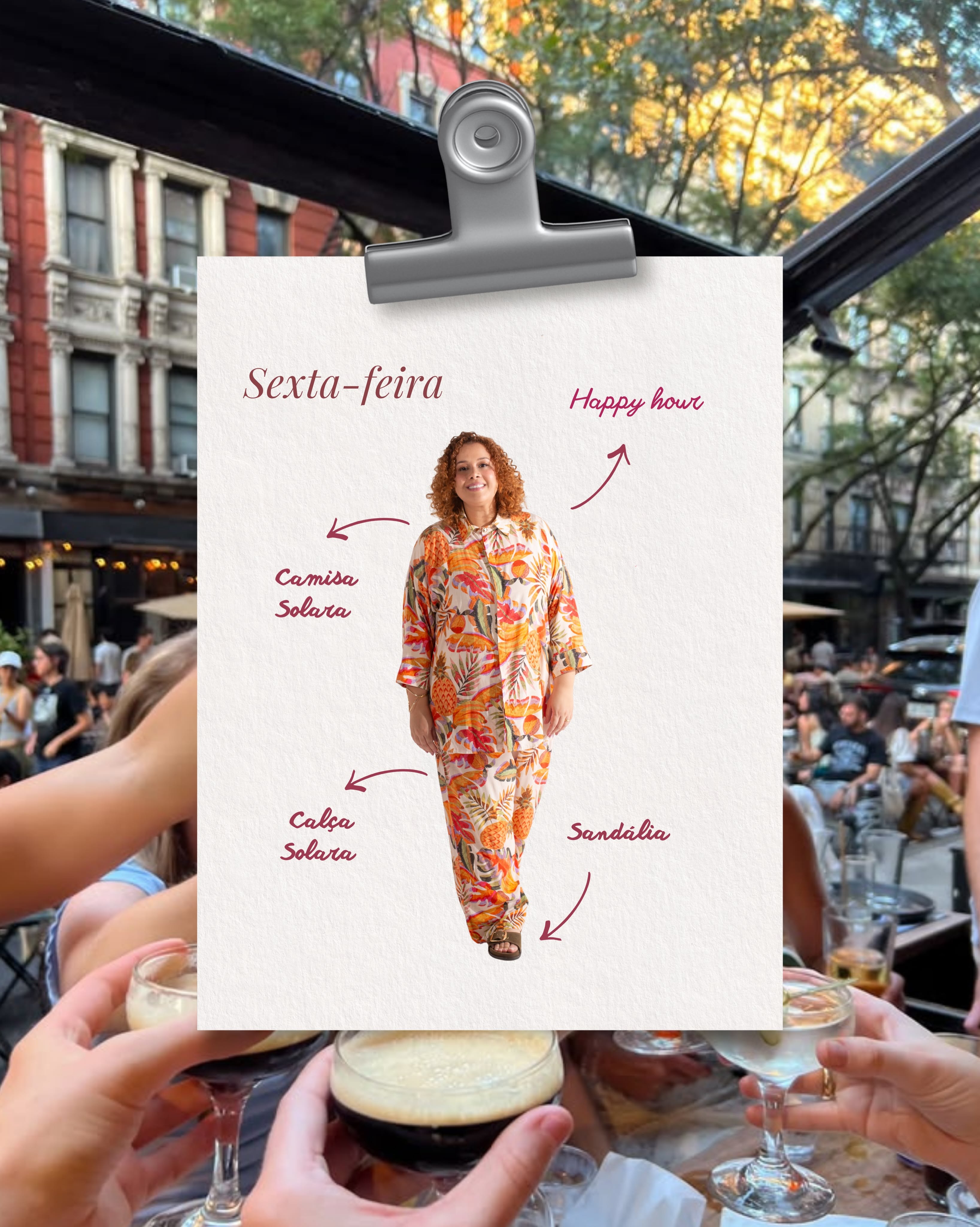 Instagram post: Weekly mood map makes outfit useful, slide 5