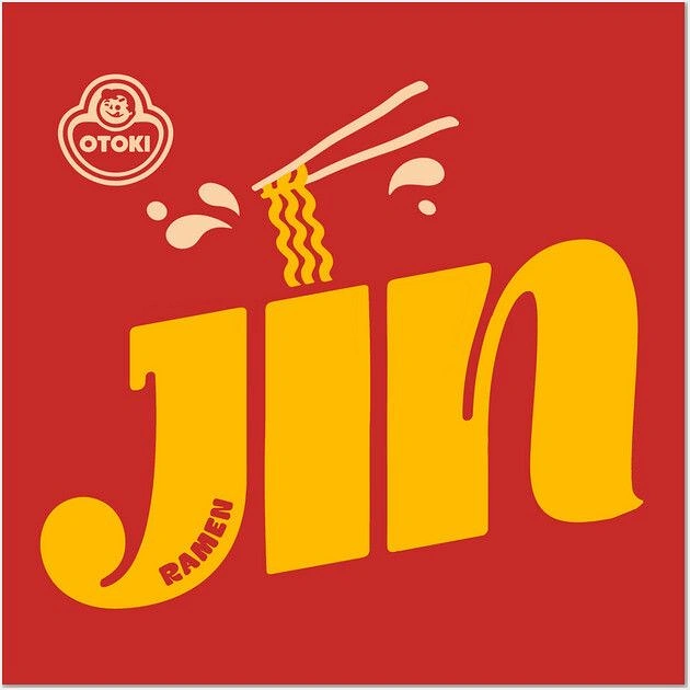 Instant Noodles & Pasta Brands creative ad: Noodle mark cleverly transforms giant numerals