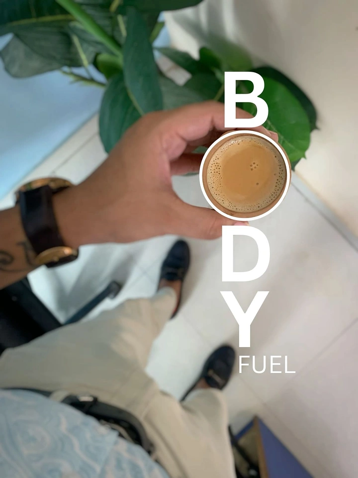 Tea & Chai Brands creative ad: Chai cup becomes O in BODY