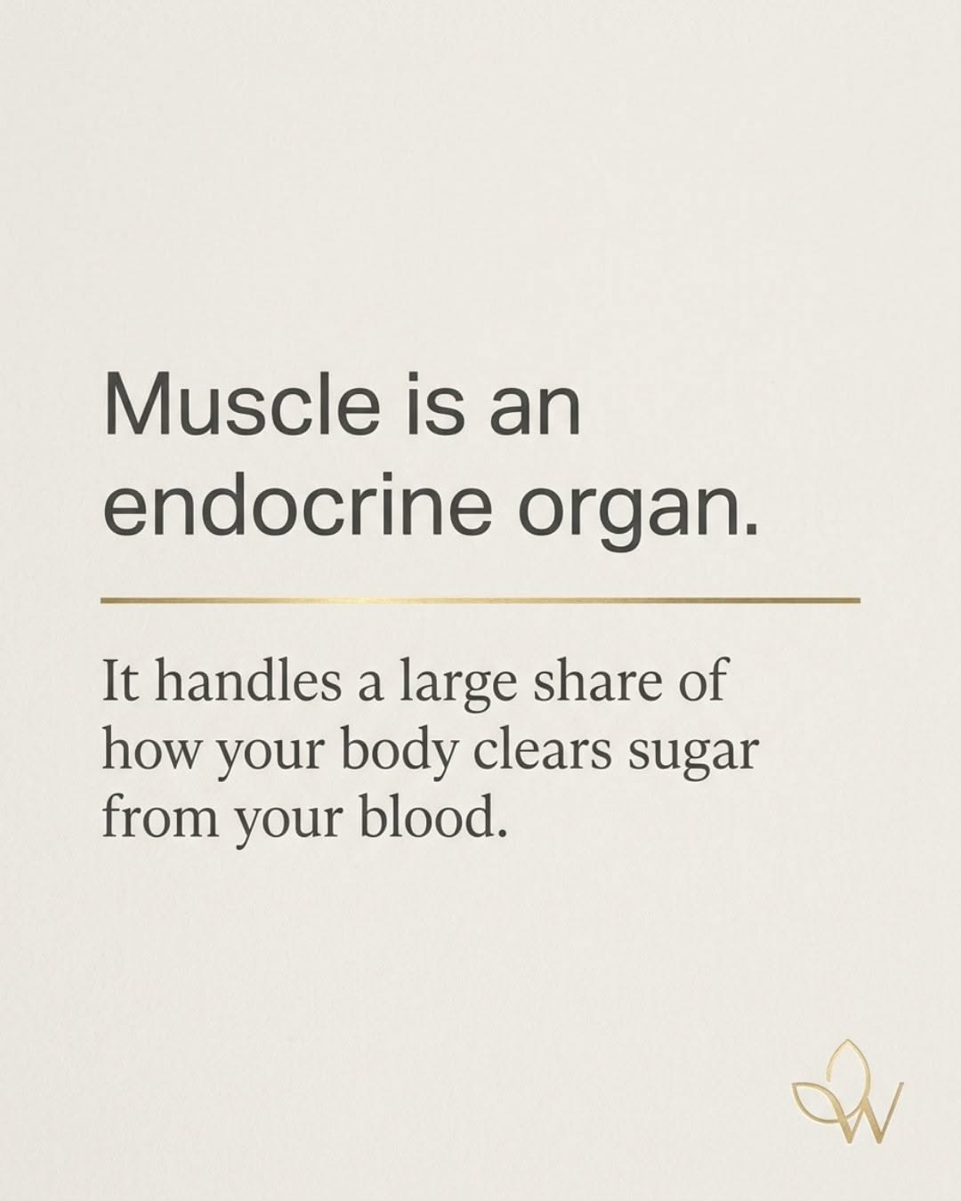 Instagram post: Body-composition reframing with diagram, slide 2