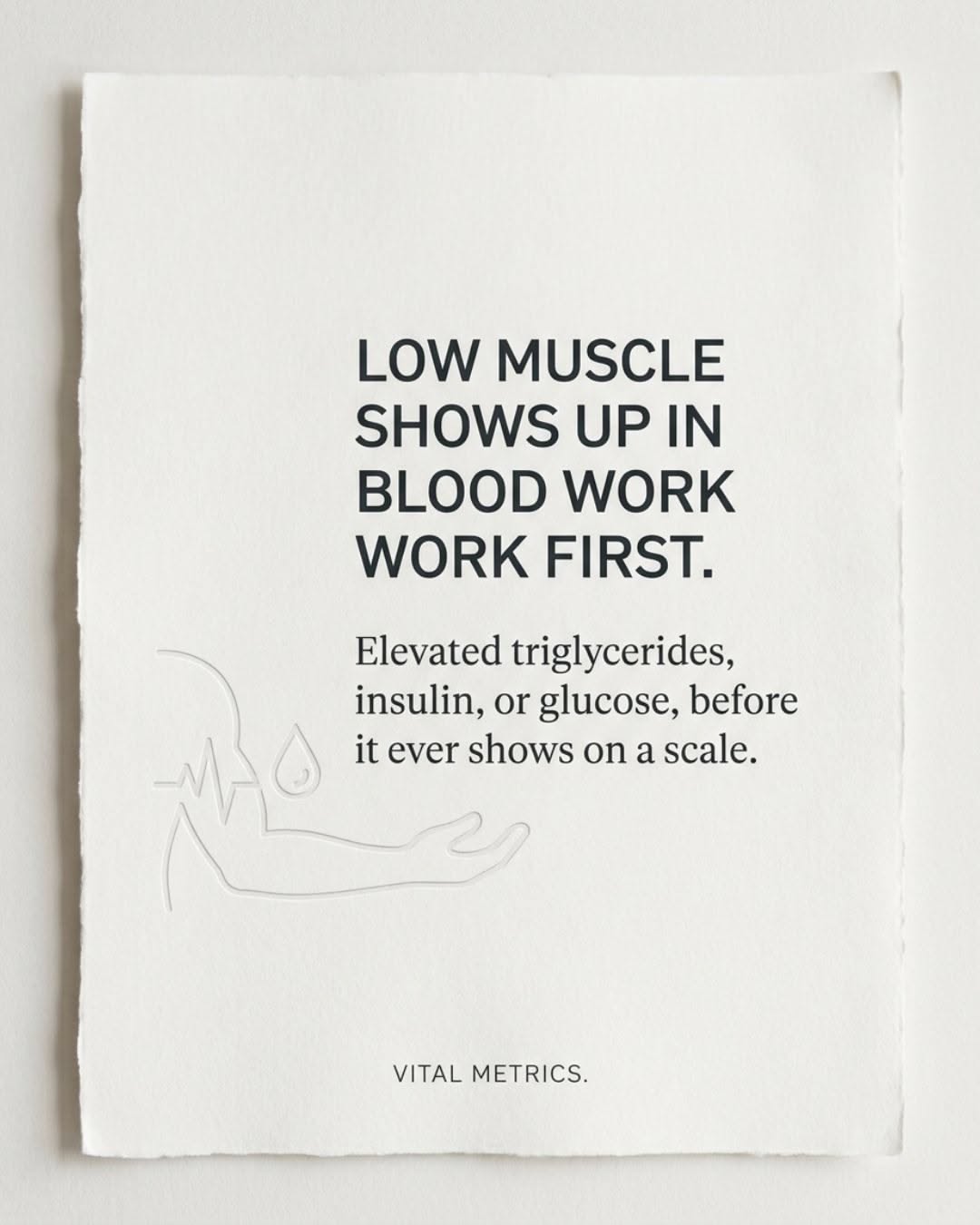 Instagram post: Body-composition reframing with diagram, slide 4