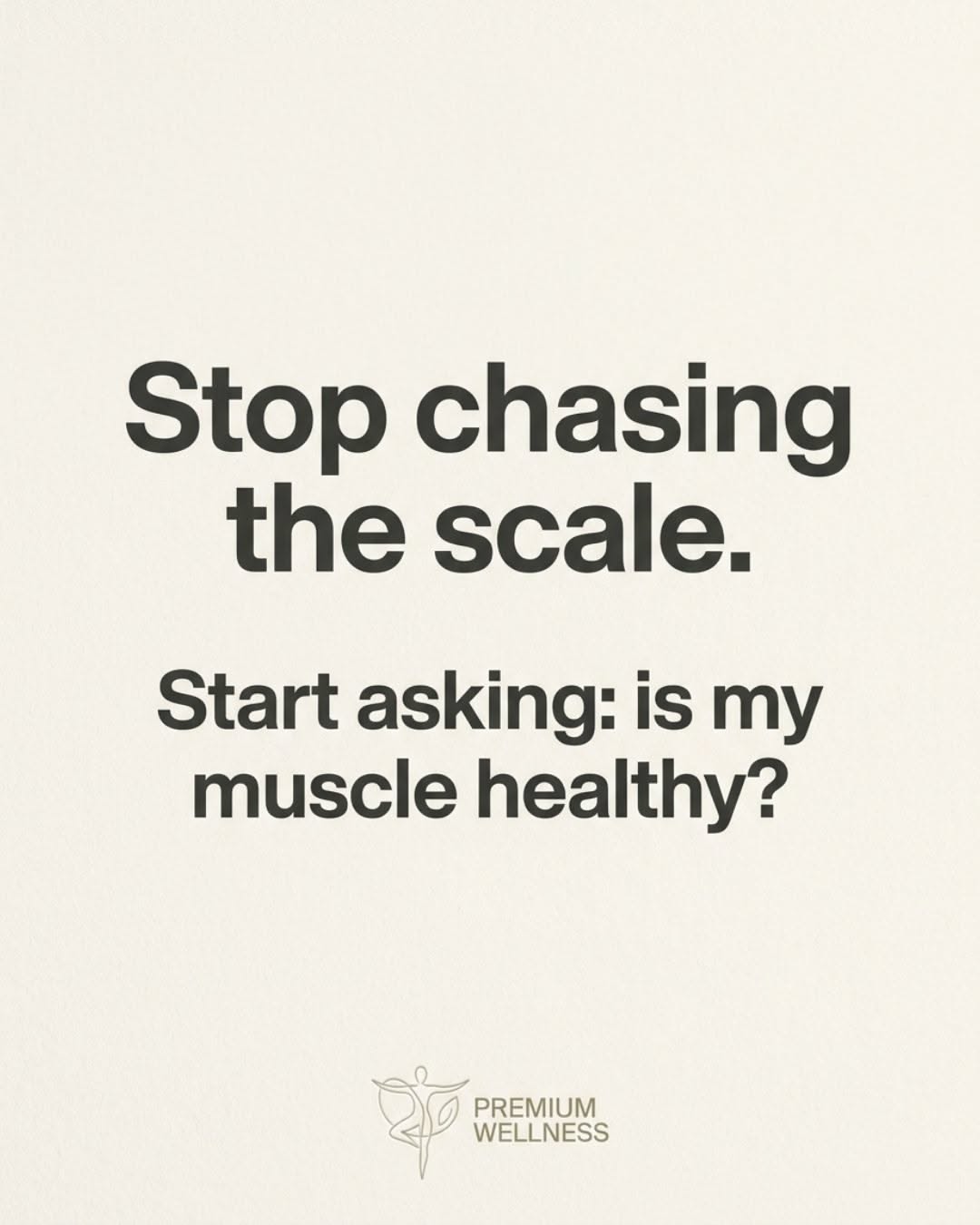 Instagram post: Body-composition reframing with diagram, slide 7