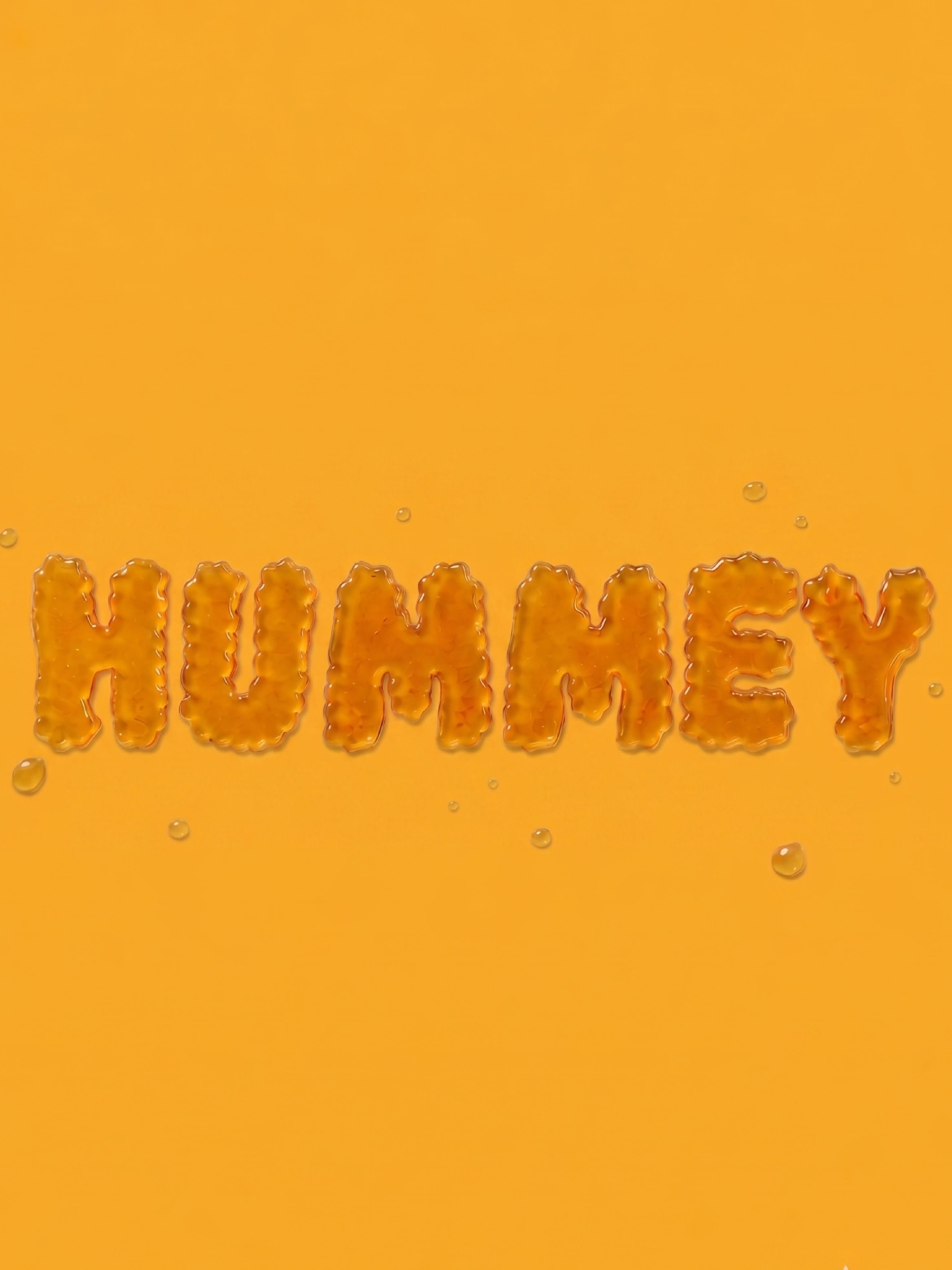 Instagram post: Honey-drip typography becomes message, slide 3