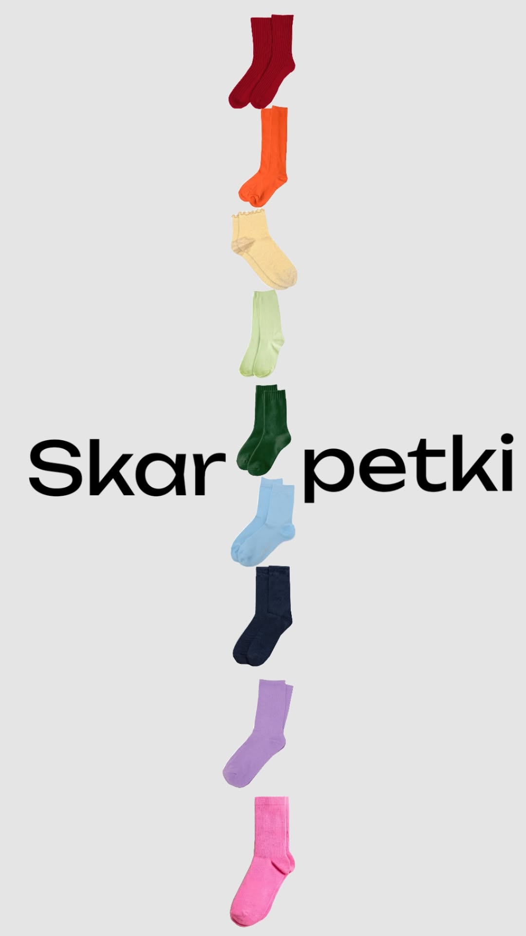 Story: Rainbow sock arrangement creates memorable display