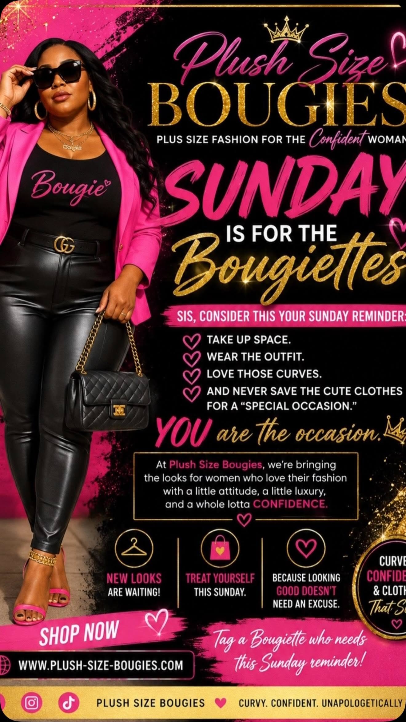 Story: Bougiettes Sunday campaign with witty checklist