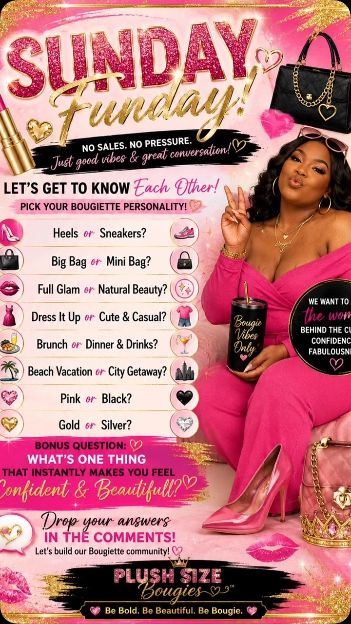 Plus-Size Fashion creative ad: Sunday personality quiz creates engagement