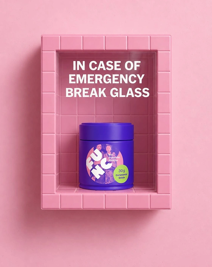 Chewing Gum & Mints creative ad: Emergency break-glass gum metaphor