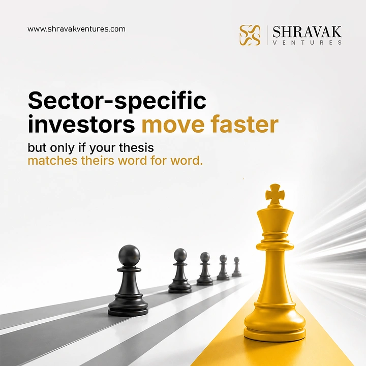 Stock Brokers & Investing creative ad: Gold chess king leads pawns, sector-focus metaphor