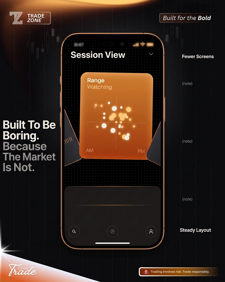 Stock Brokers & Investing creative ad: Witty 'built to be boring' copy