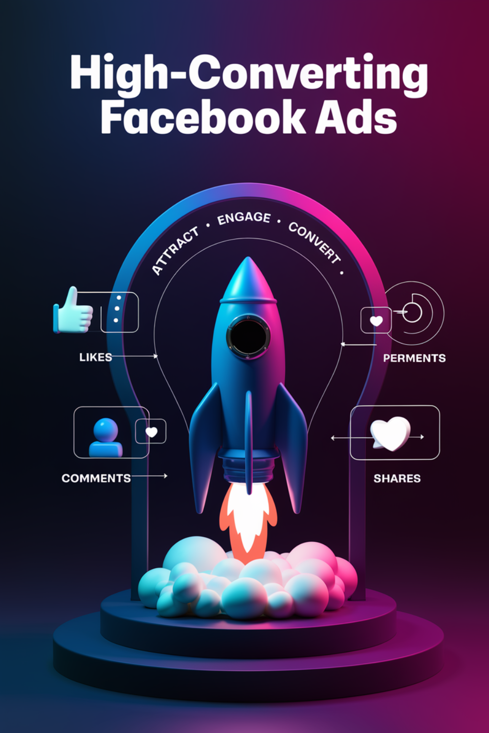 Story: Rocket launch metaphor for ad conversions