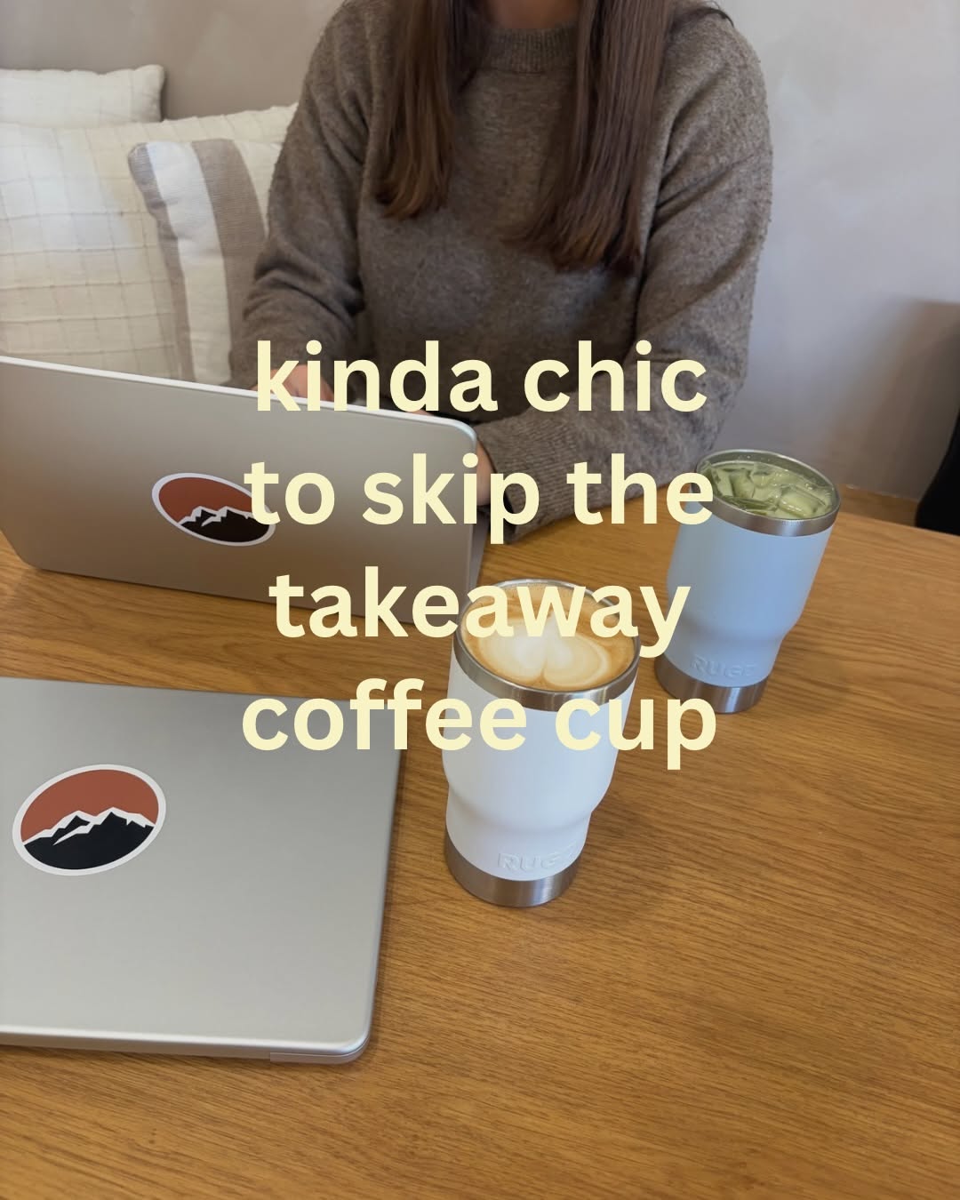 Instagram post: Witty one-cup personality copy, slide 2