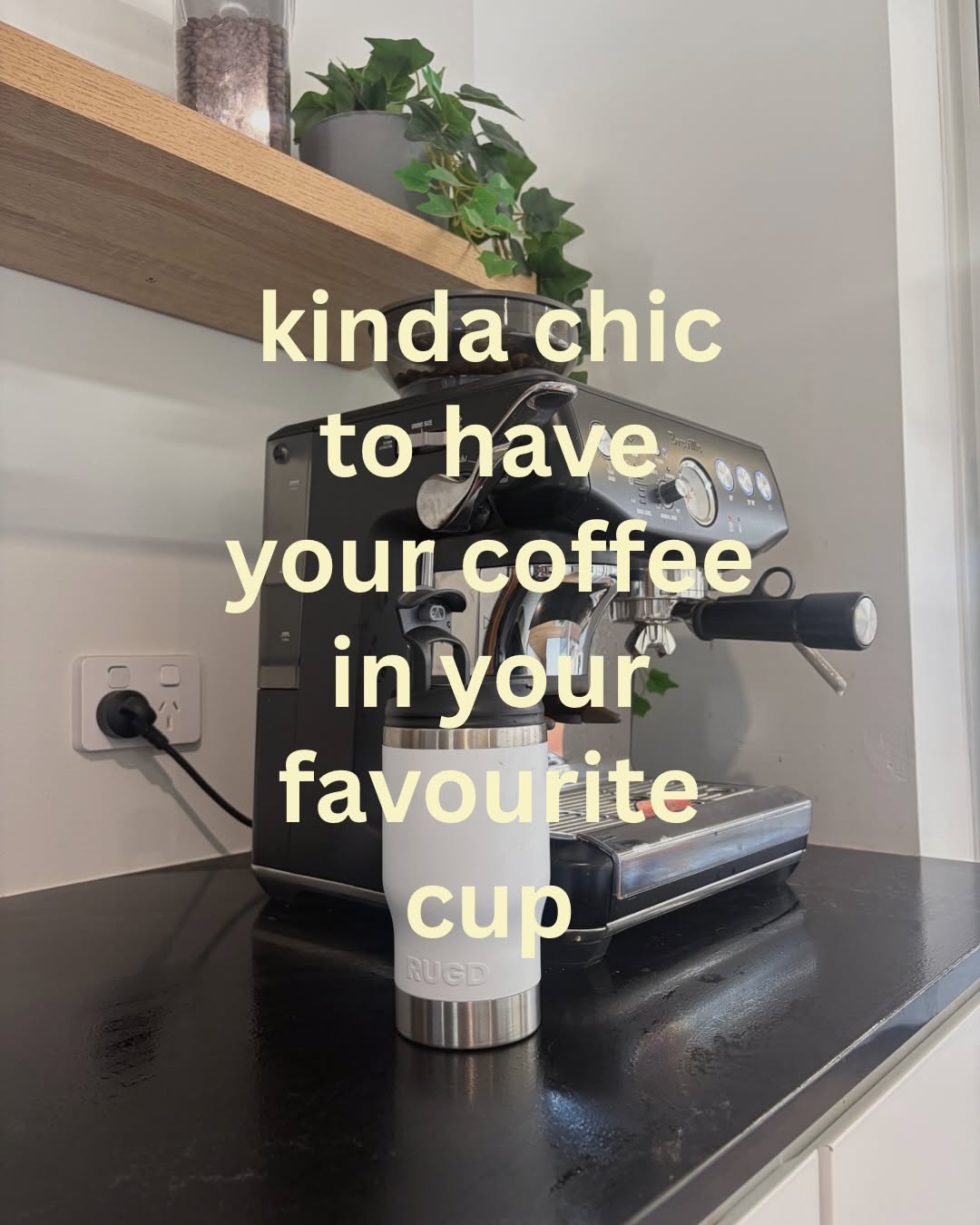 Instagram post: Witty one-cup personality copy, slide 4