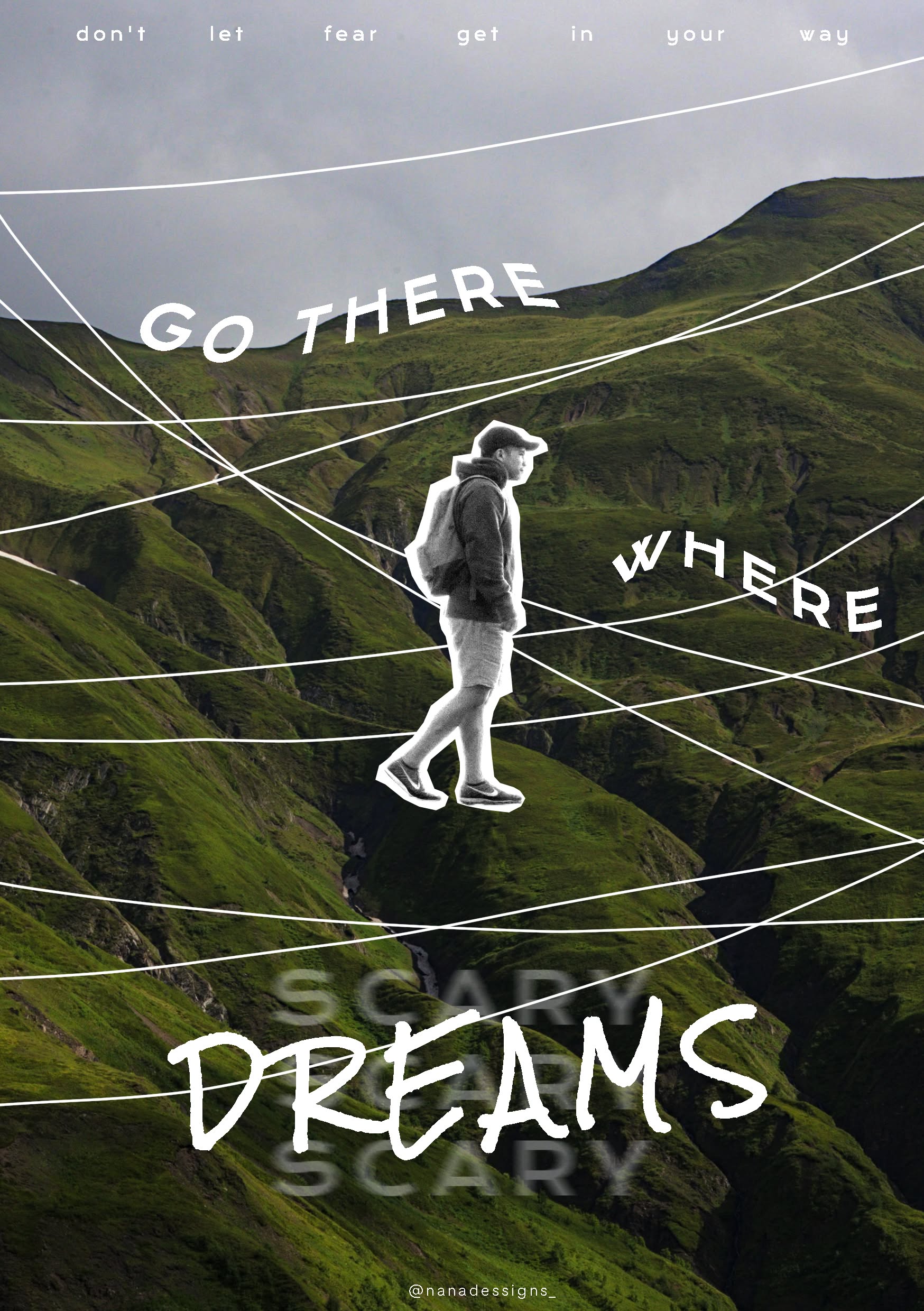 Story: Contour lines create adventurous visual motion