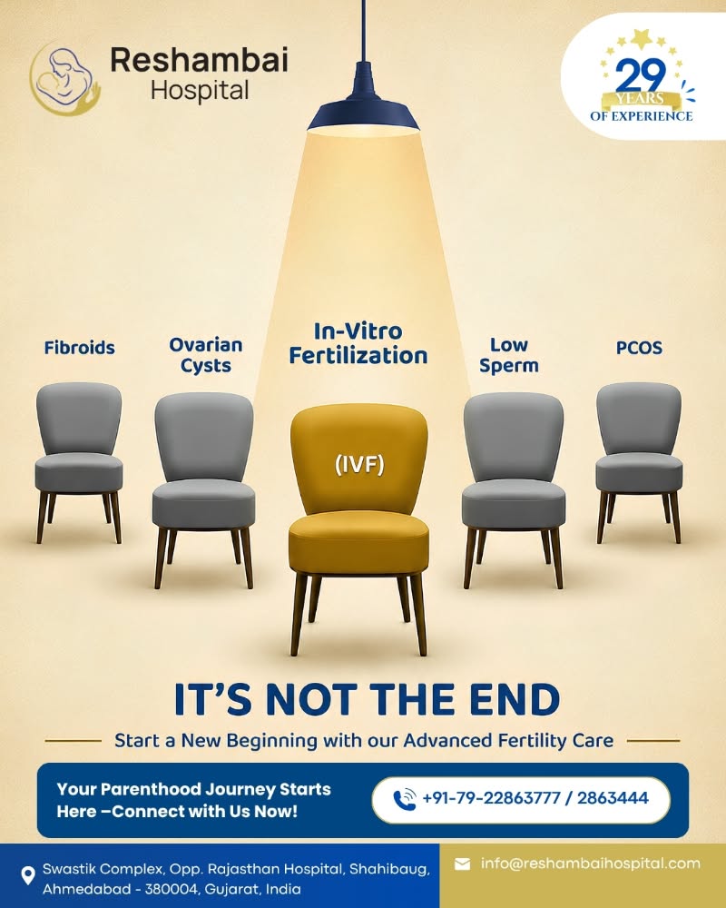 Instagram post: Spotlit IVF chair among condition chairs