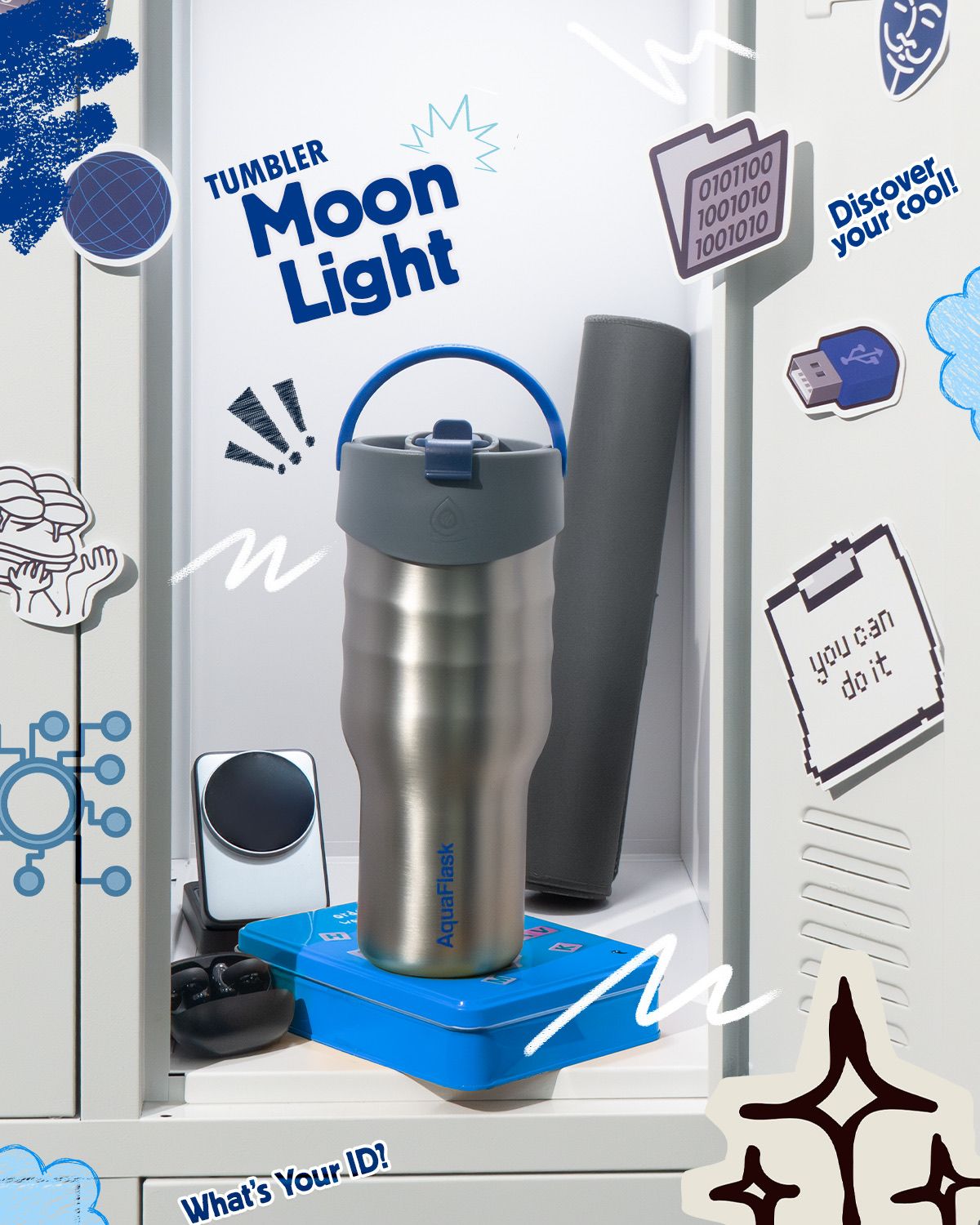 Instagram post: Moonlight theme gives tumbler personality