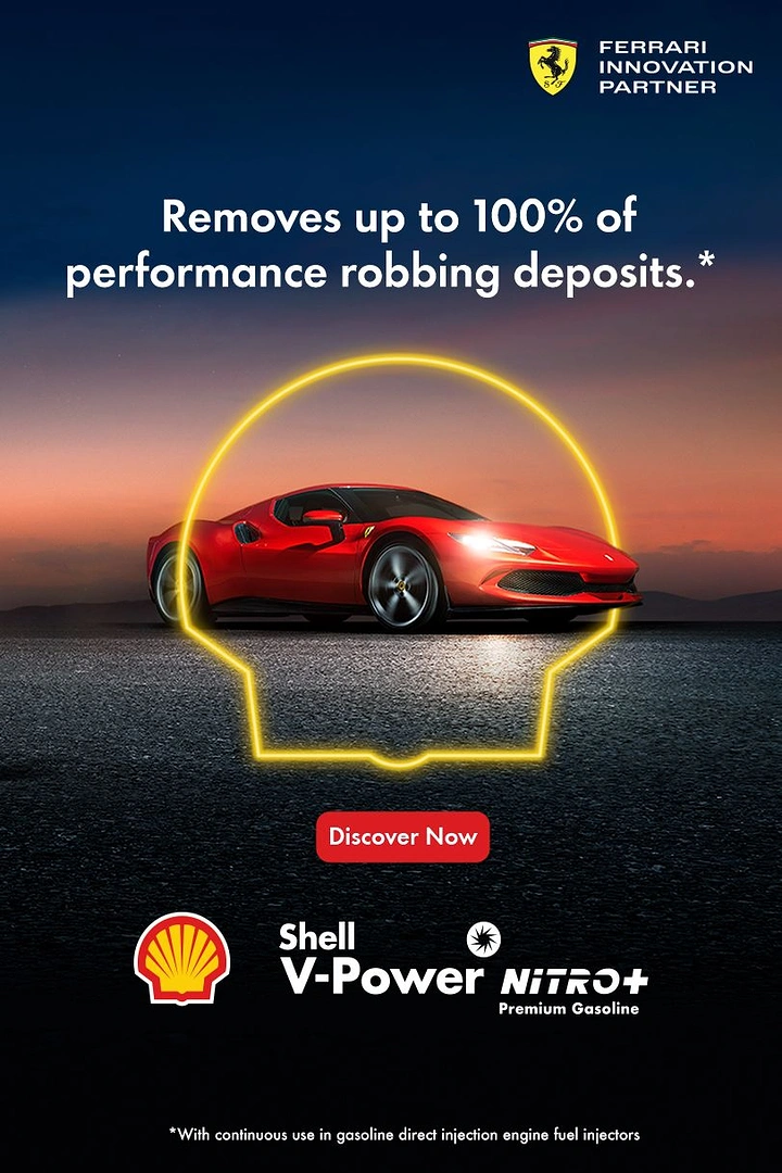 Engine Oil & Lubricants creative ad: Car enclosed in performance shield metaphor