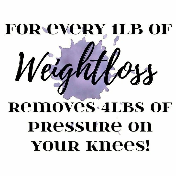 Weight Loss Clinics creative ad: Weight loss removes knee pressure