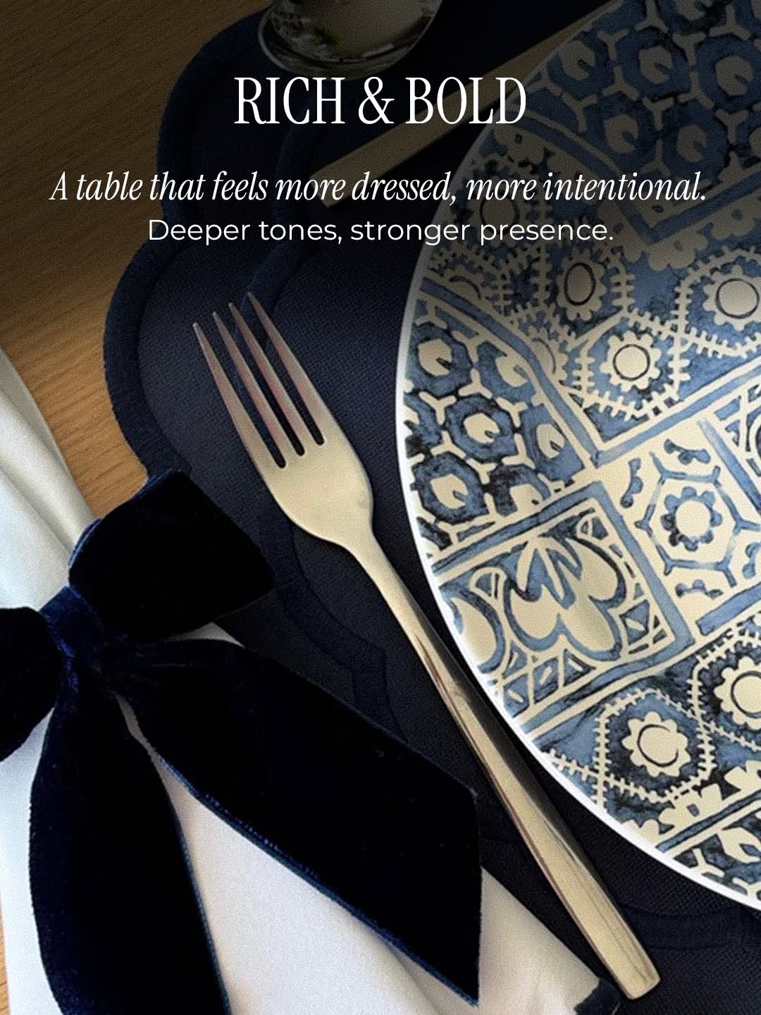 Instagram post: Interactive mood-based tableware quiz, slide 4