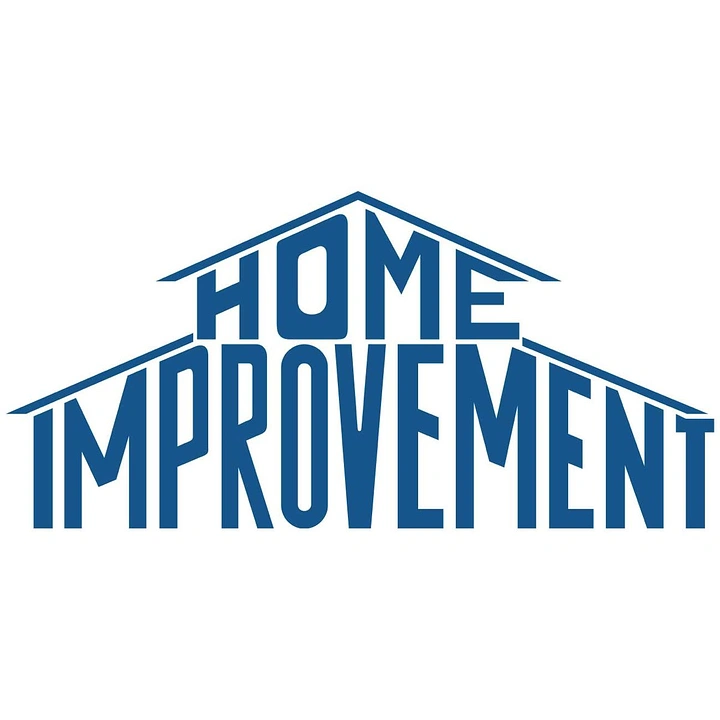 Home Renovation & Remodeling creative ad: House roof integrated into wordmark