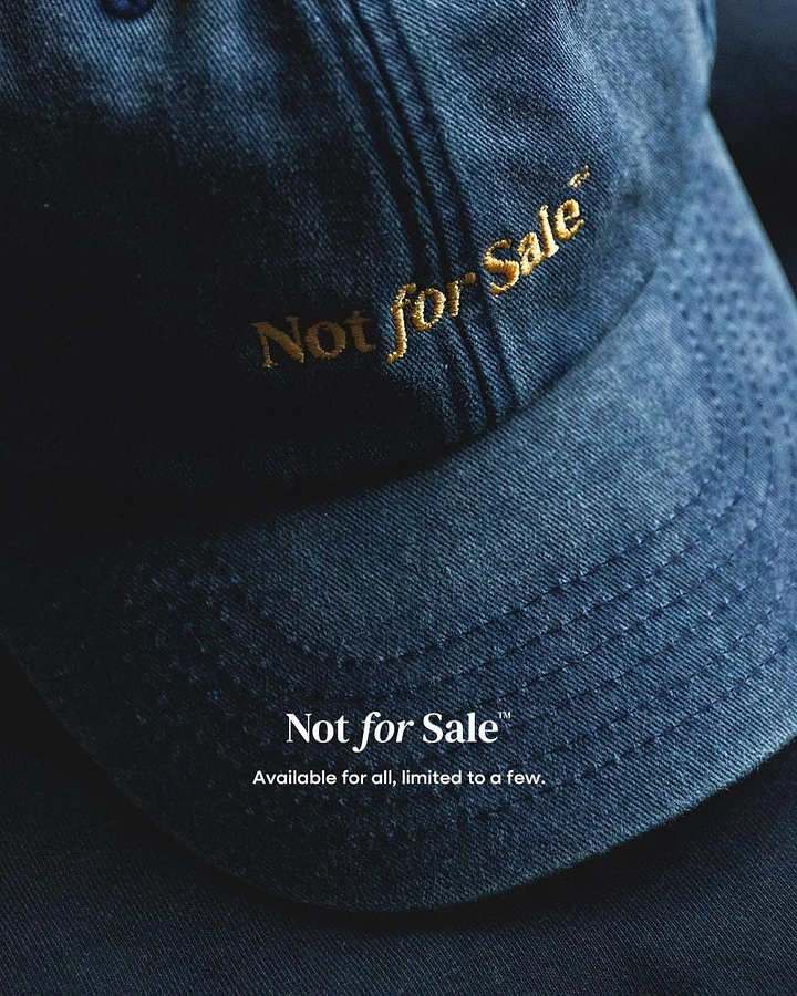 Hats & Caps creative ad: Scarcity message drives product concept