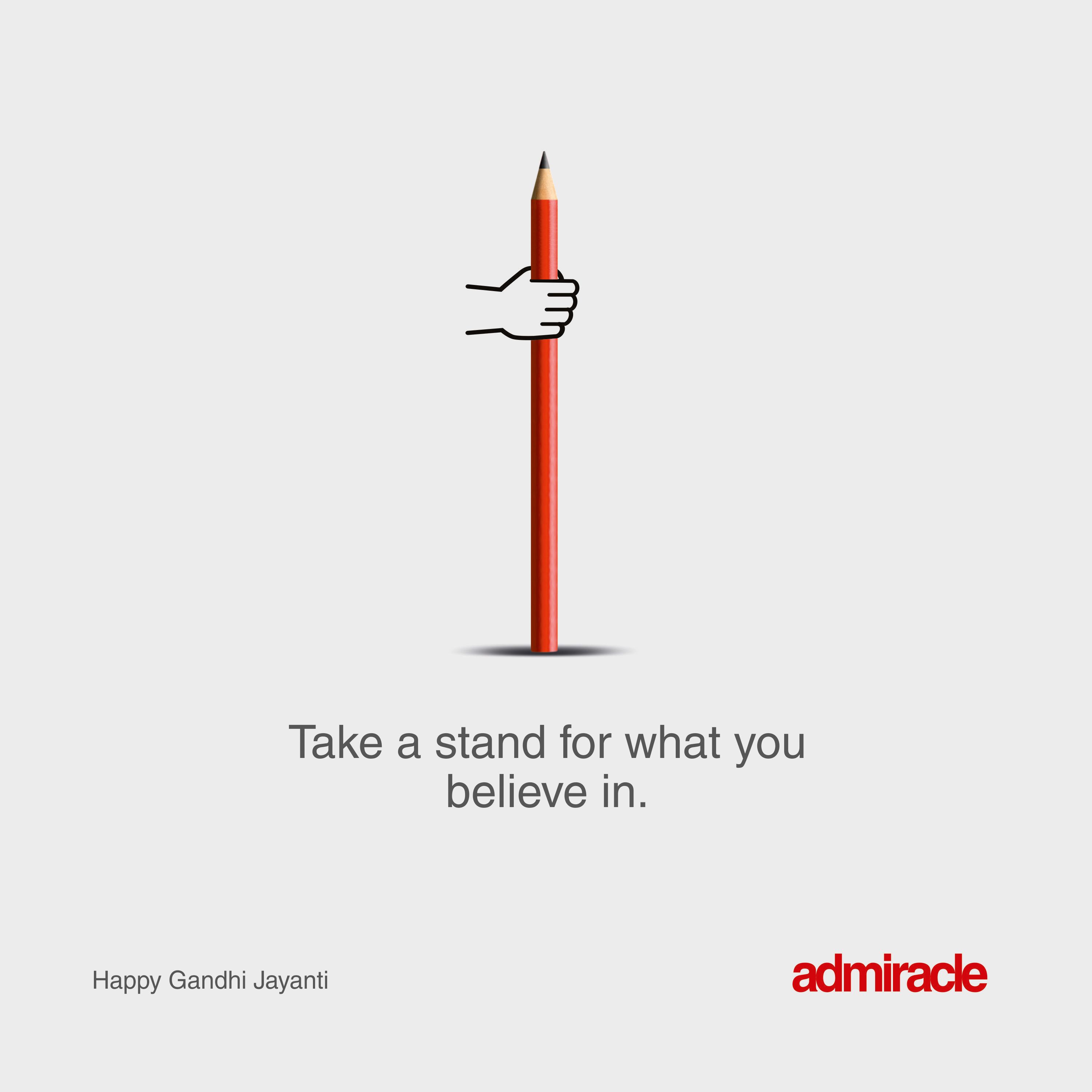 Upright red pencil gripped by a line-drawn hand