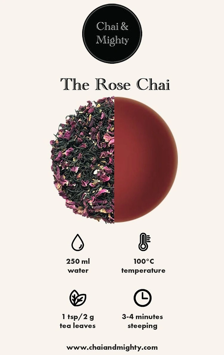Tea & Chai Brands creative ad: Half leaves half brewed circle split