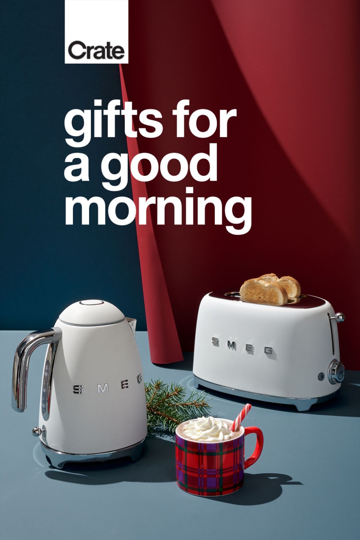 Red stand mixer with striped bowl, cookie jar and cookie mix jar