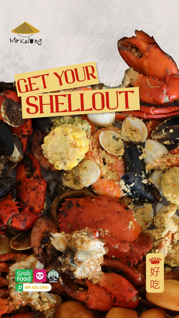 Seafood Restaurants creative ad: Shellout pun ties offer to seafood