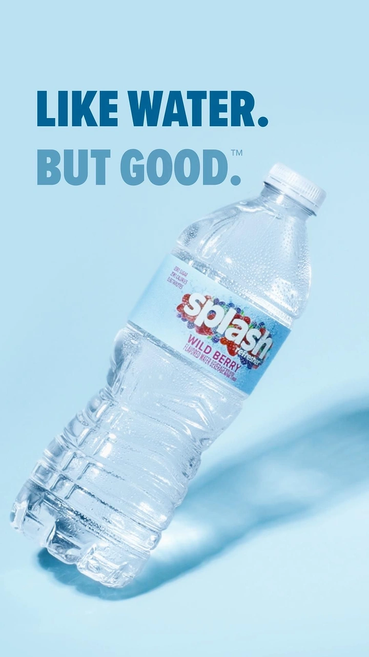 Packaged Drinking Water creative ad: Witty copy reframes ordinary bottled water