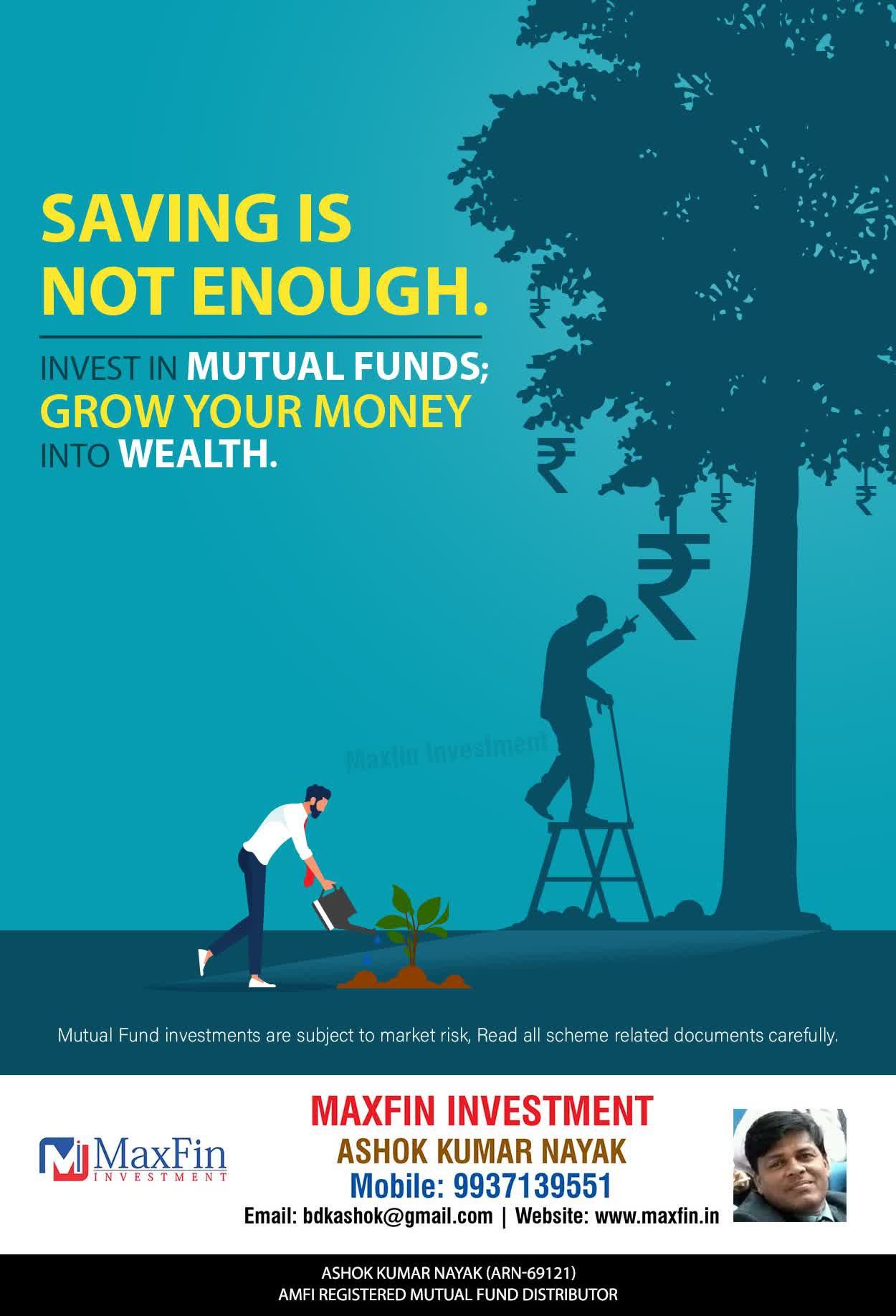 Story: Man waters rupee tree, growth metaphor