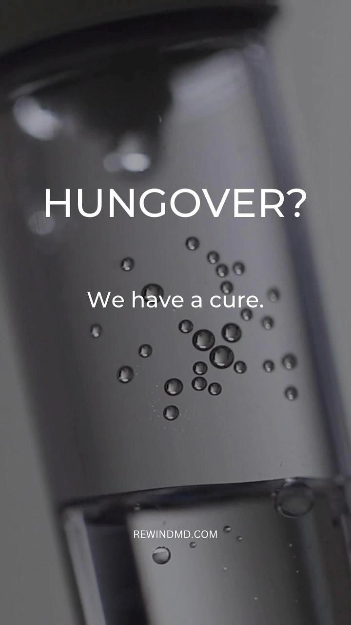 IV Therapy & Drip Bars creative ad: Direct hangover-cure copy concept