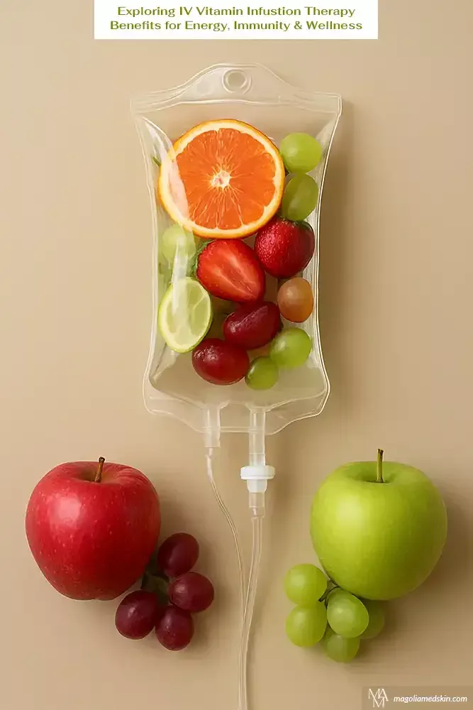 Story: Fruit-filled IV bag visual metaphor