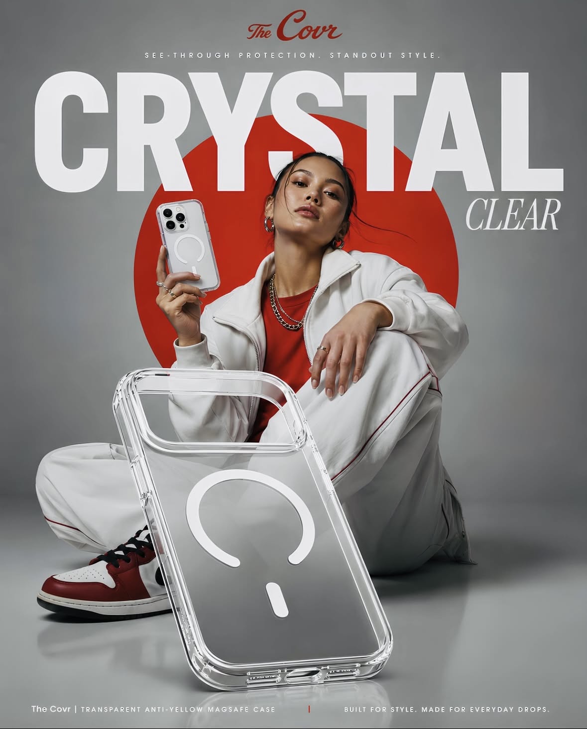 Instagram post: Crystal-clear case becomes visual headline