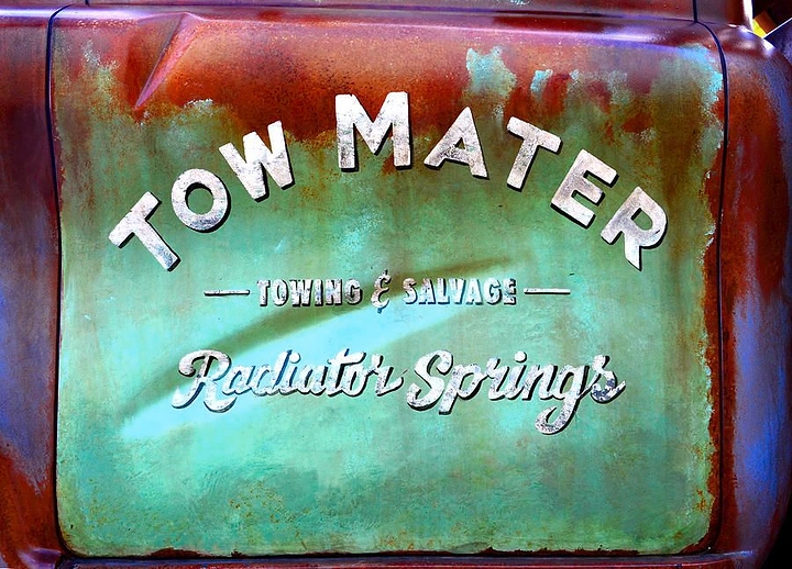 Towing & Roadside Assistance creative ad: Memorable Tow Mater name pun