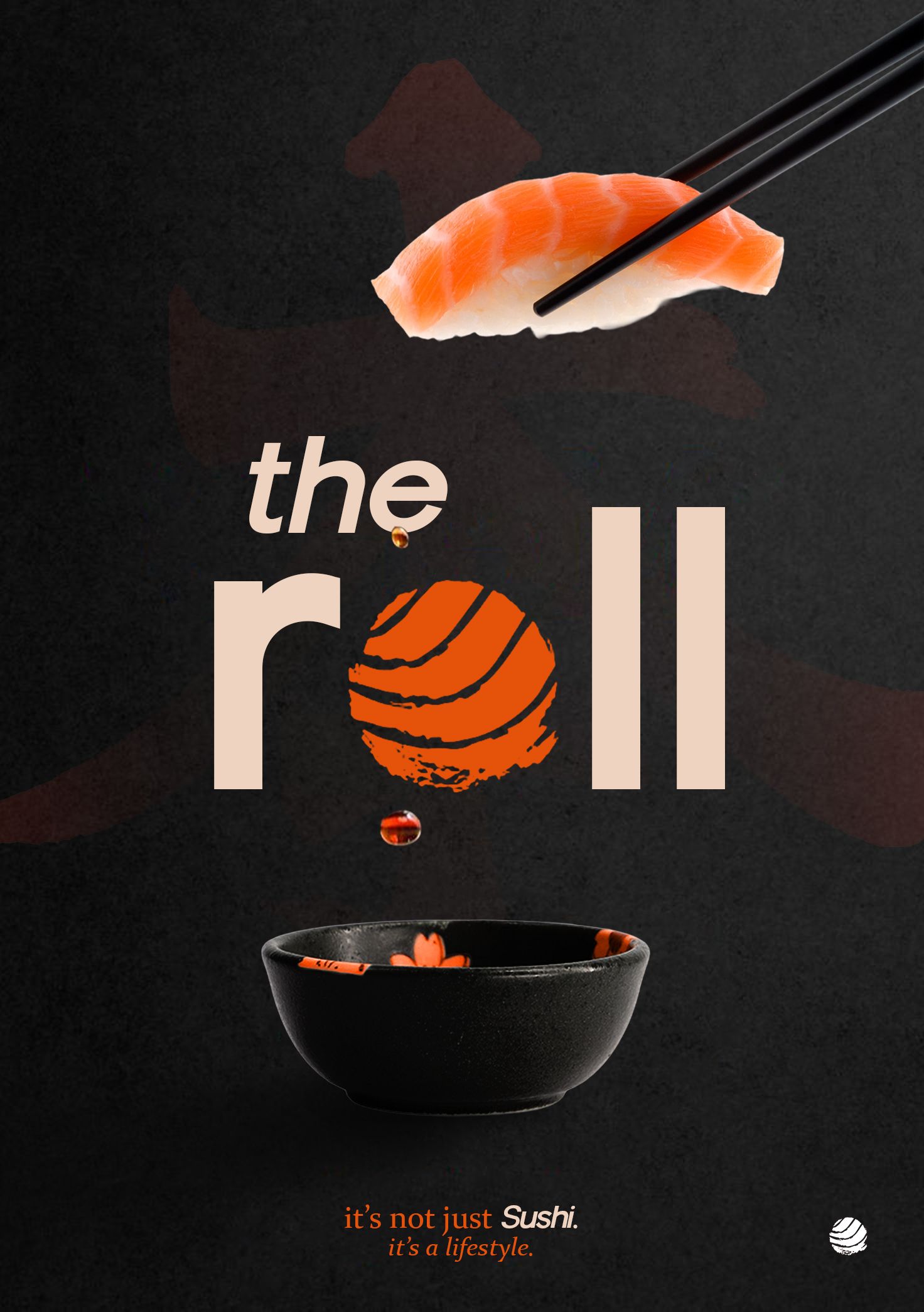 Story: Roll wordplay with salmon forming the letter