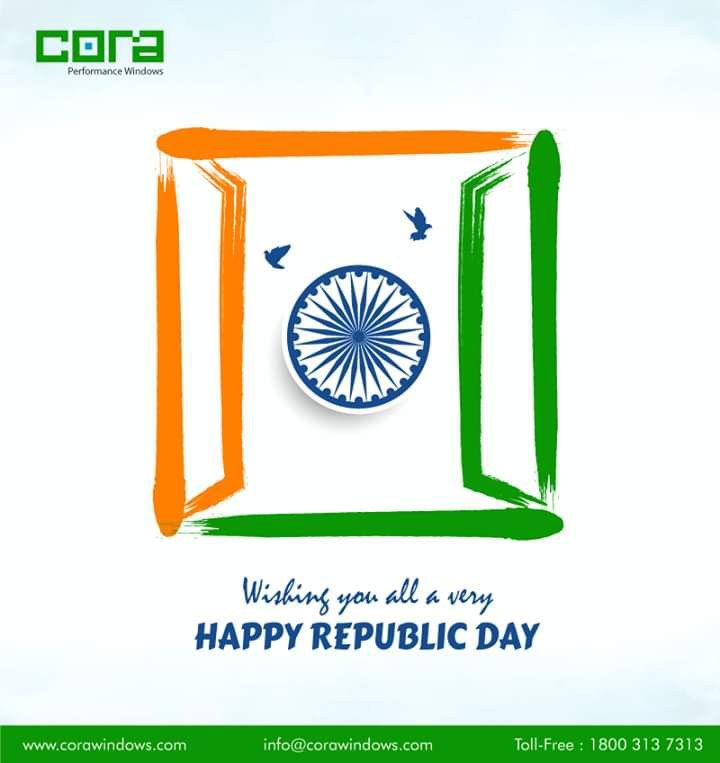 Window frame painted as tricolor
