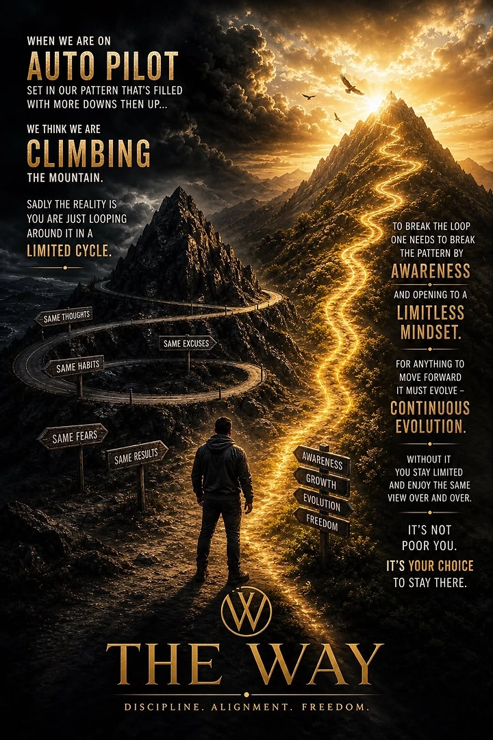 Life & Business Coaches creative ad: Mountain climb turns coaching progress into journey