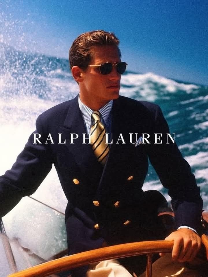 Instagram post: Polished Ralph Lauren campaign composition