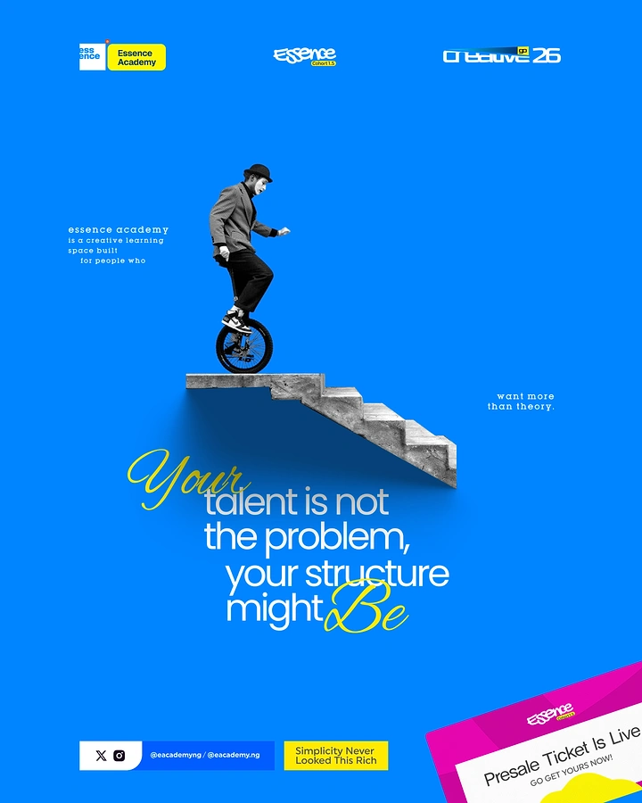 Design & Animation Schools creative ad: Staircase visualizes structure and talent