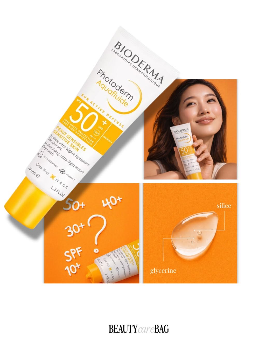 Instagram post: Bold close-up challenges outdated SPF thinking, slide 4