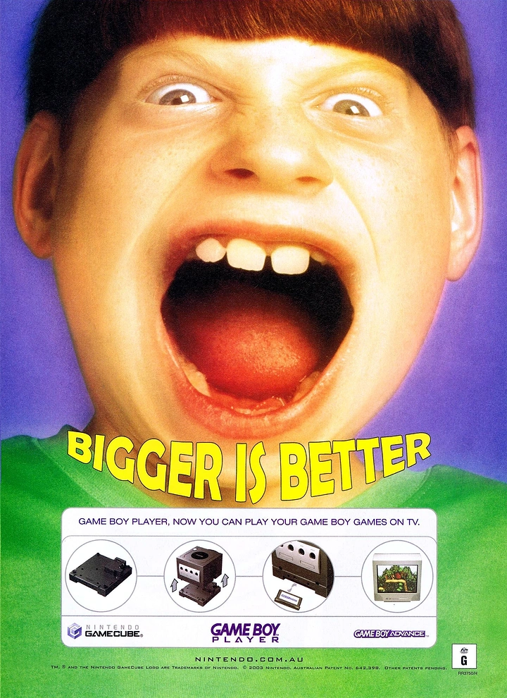 Gaming & Esports creative ad: Screaming kid, 'Bigger is better' TV play