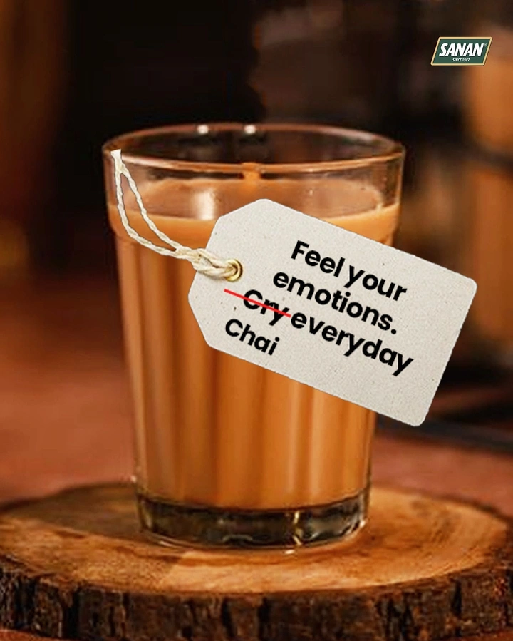 Tea & Chai Brands creative ad: Tea tag strikes cry for chai