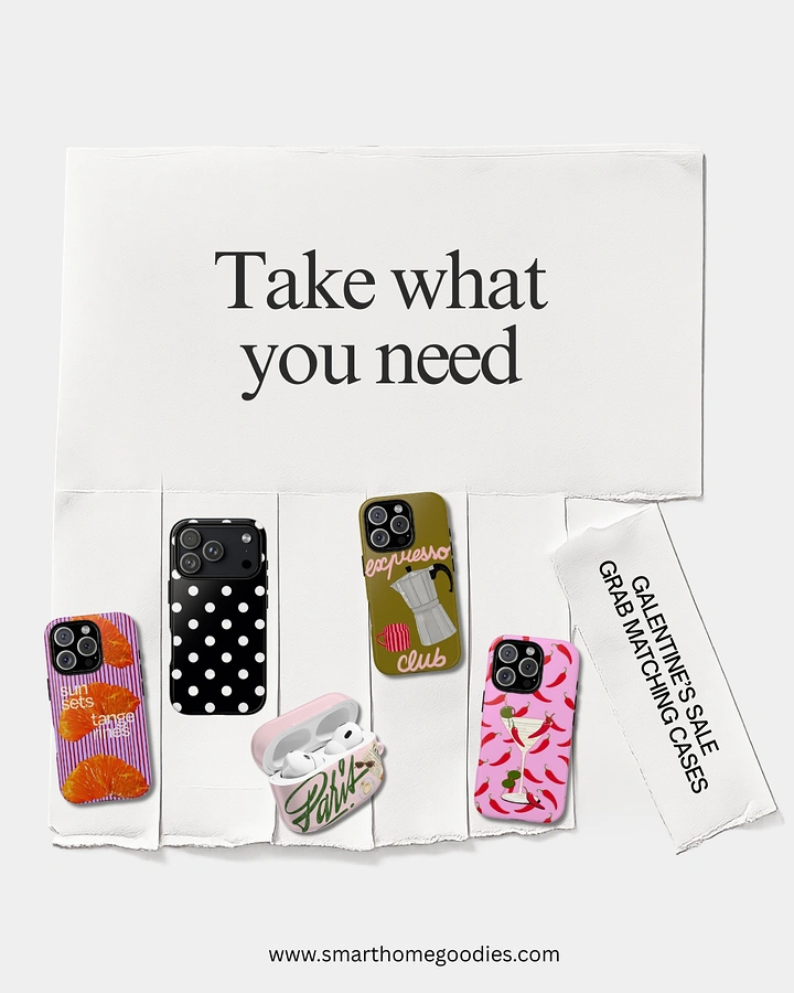Phone Cases & Mobile Accessories creative ad: Take-what-you-need product installation
