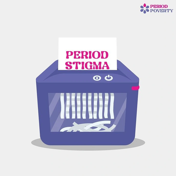 Period Care & Feminine Hygiene creative ad: Period stigma trapped inside product