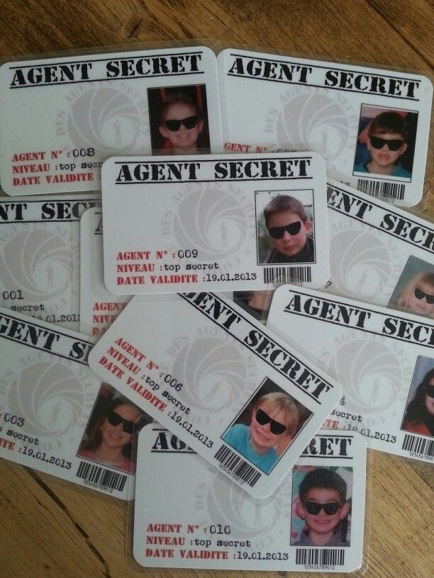 Instagram post: Spy identity cards build immersive theme