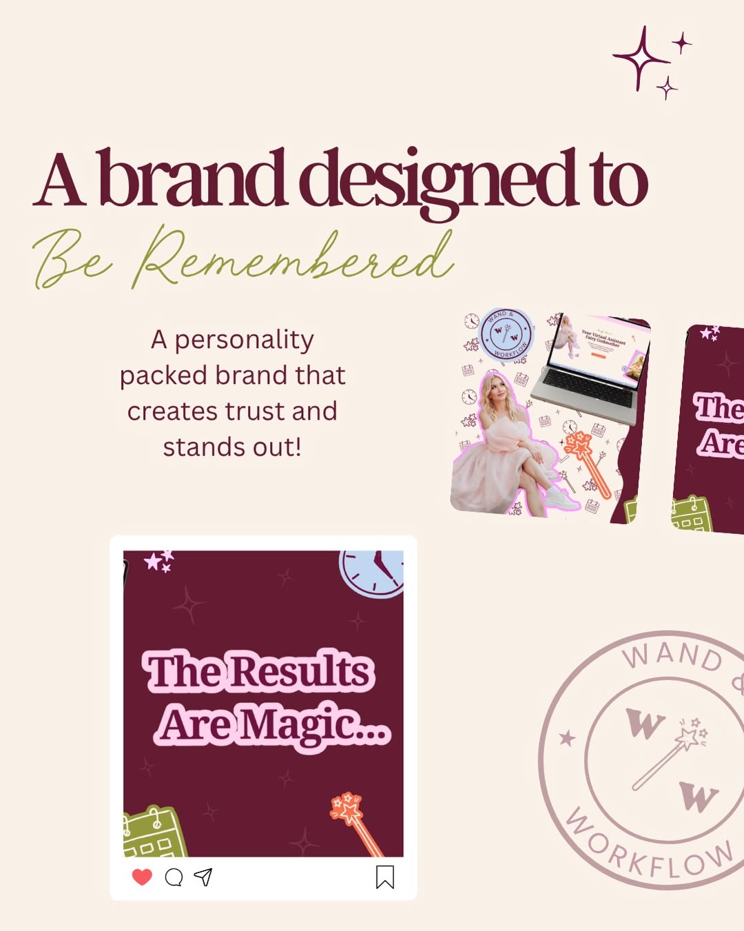 Instagram post: Branding-as-magic visual idea, slide 5