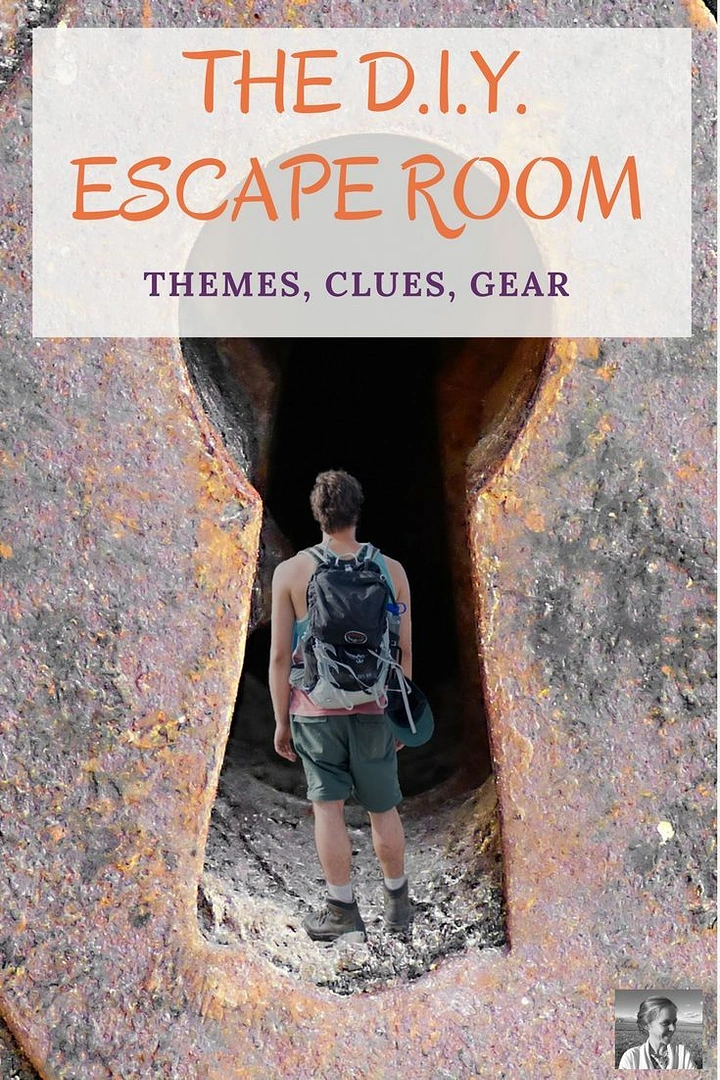 Escape Rooms creative ad: Cave entrance visualizes escape-room adventure